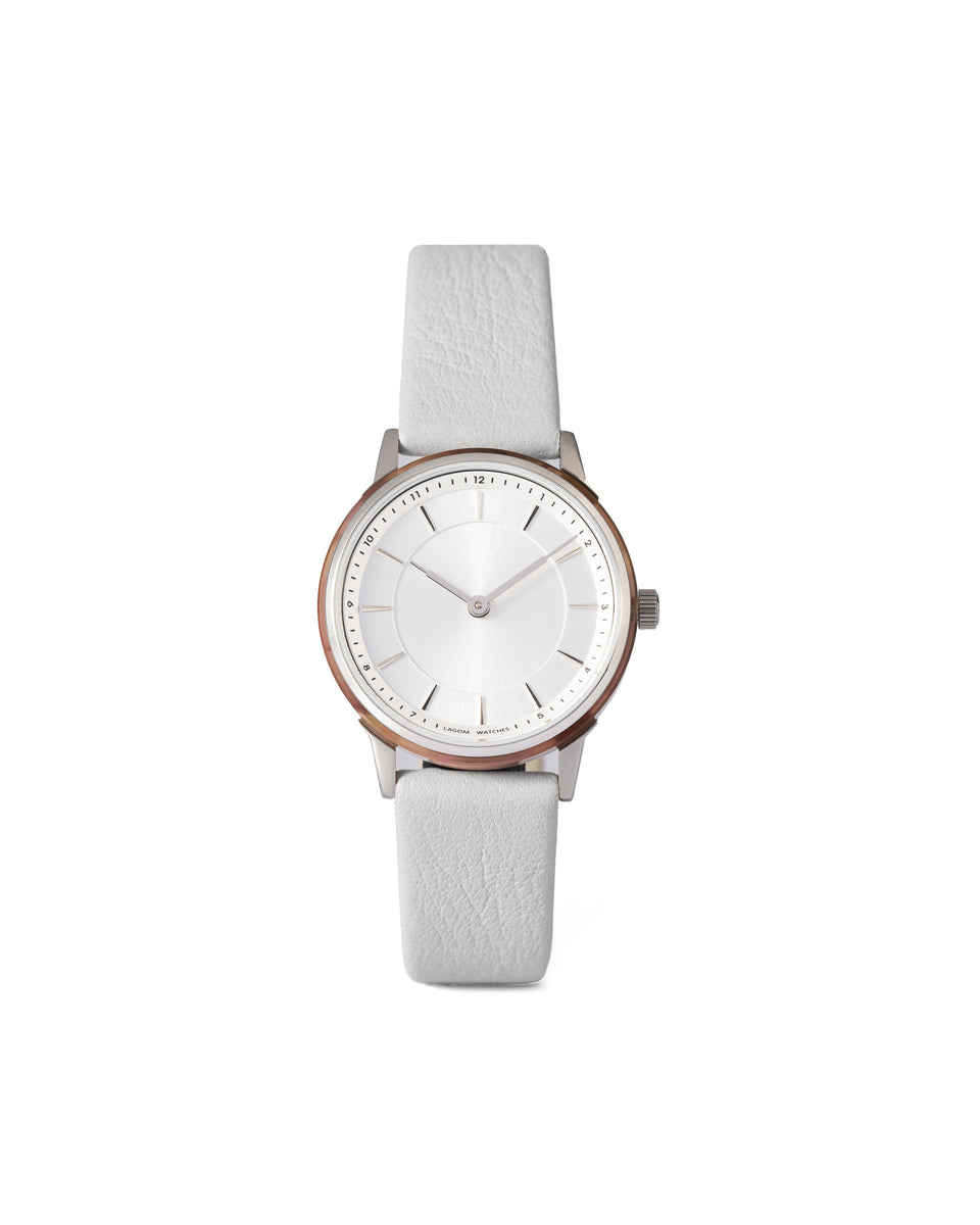 LAGOOM アナログ腕時計 シルバー LW-089 PETITE 銀色 LW089 Petite-Silver.Silver.Grey – LAGOM Watches