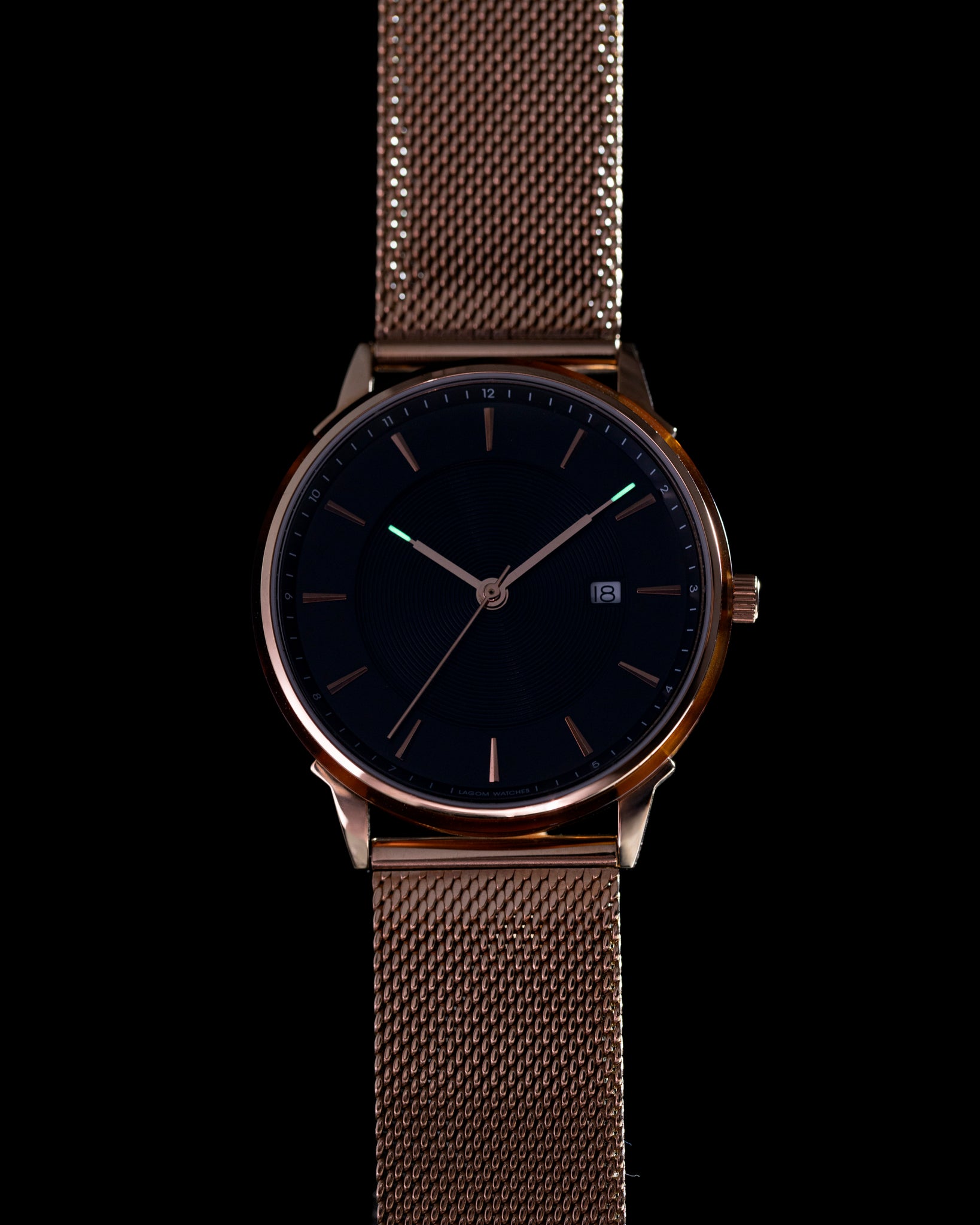 LW120-RoseGold.Black.Mesh